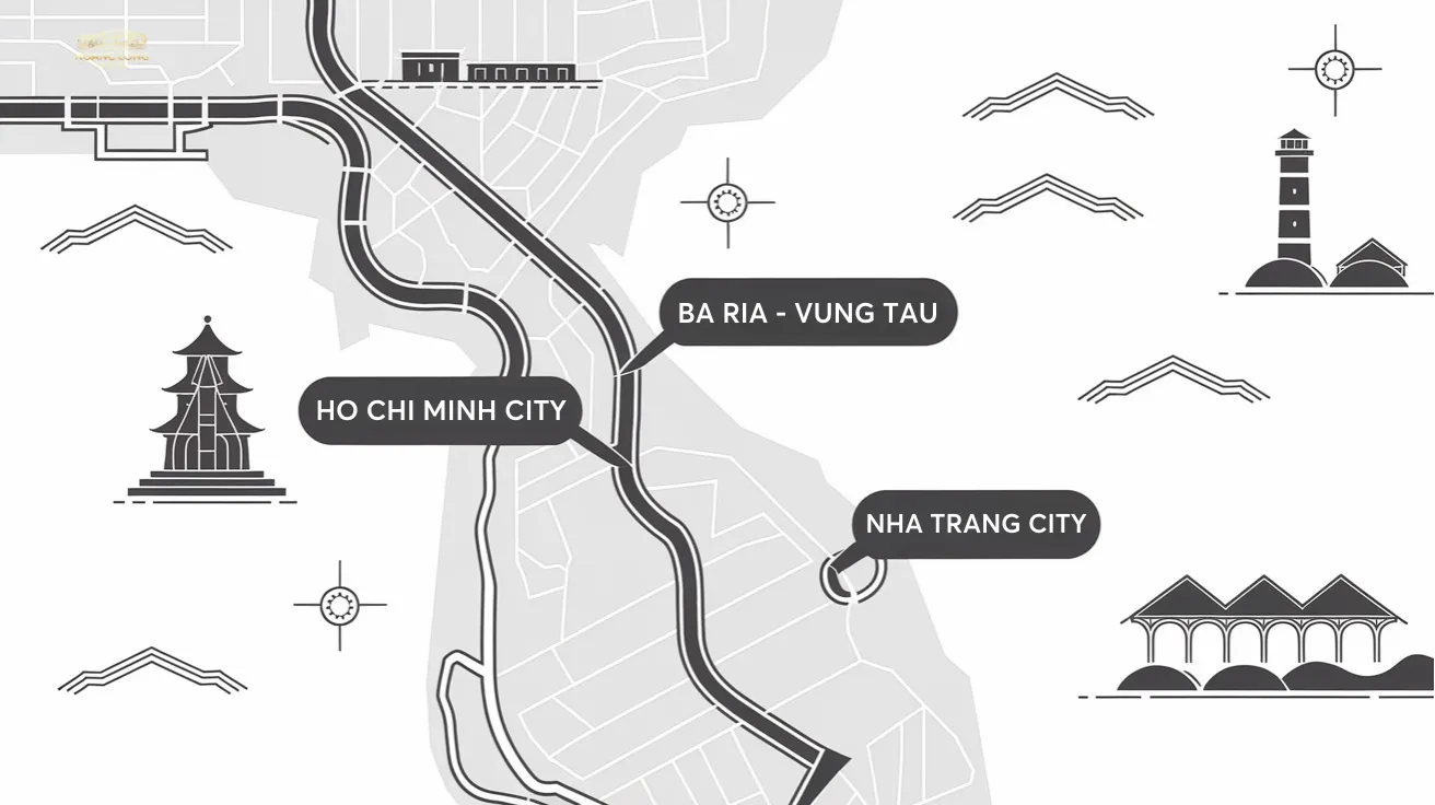 Lộ trình thuê xe 7 chỗ đi tỉnh phổ biến tại Hoàng Long Travel.