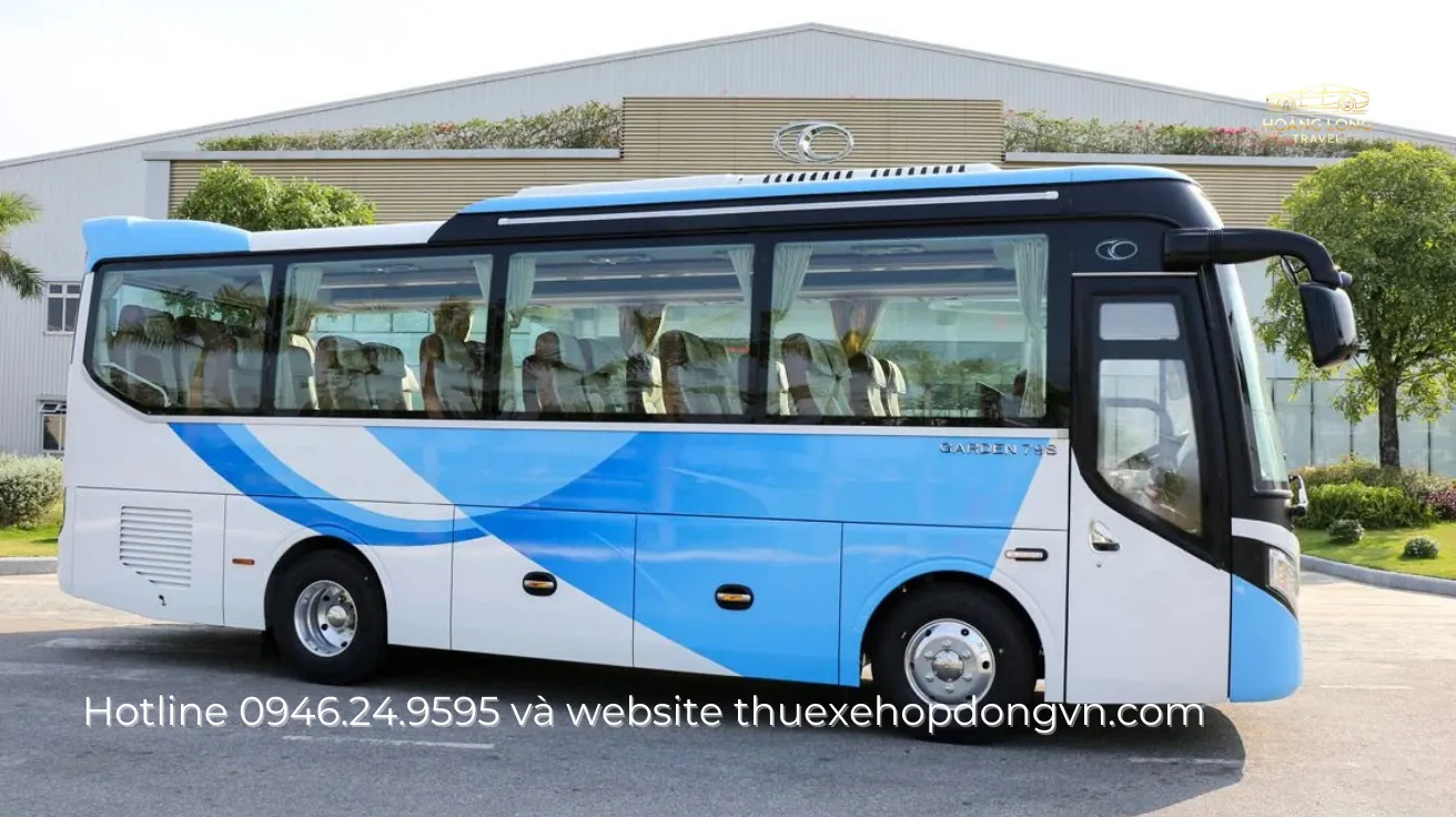 Dịch vụ thuê xe 29 chỗ tại Hoàng Long Travel quy trình đơn giản, thủ tục nhanh chóng