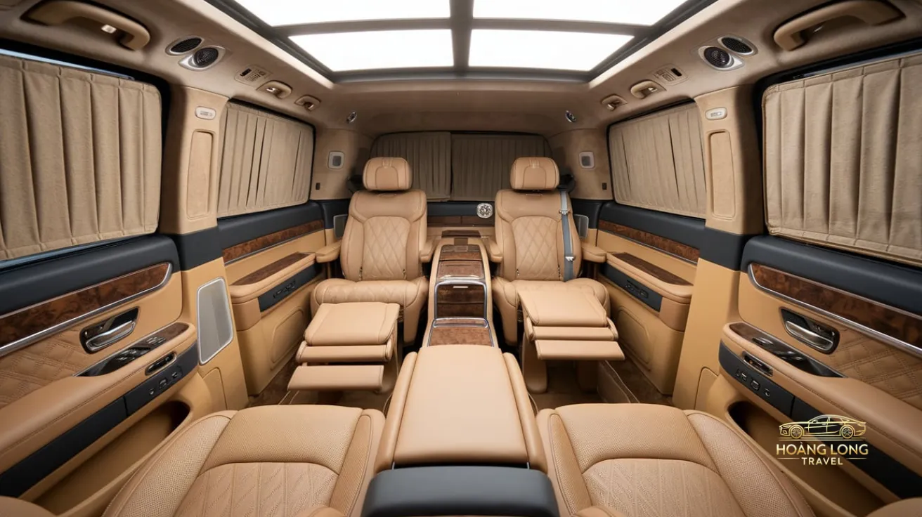Thuê Xe Du Lịch Limousin Tại Đà Lạt Có Tài Xế - Hoàng Long Travel