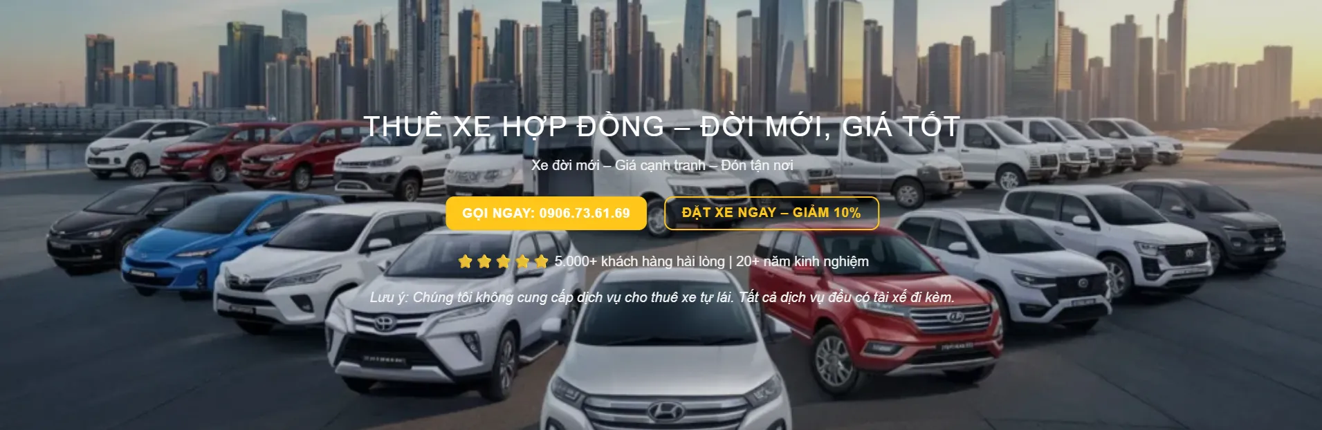 Xe du lịch riêng đưa khách từ Sài Gòn đến Kiên Giang – thuận tiện để kịp giờ tàu cao tốc đi Nam Du.