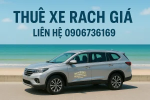 Thuê xe Rạch Giá đời mới, máy lạnh mạnh, chạy êm trên mọi cung đường. Phù hợp đi công tác, du lịch nhóm hoặc đón tiễn sân bay – linh hoạt theo nhu cầu.